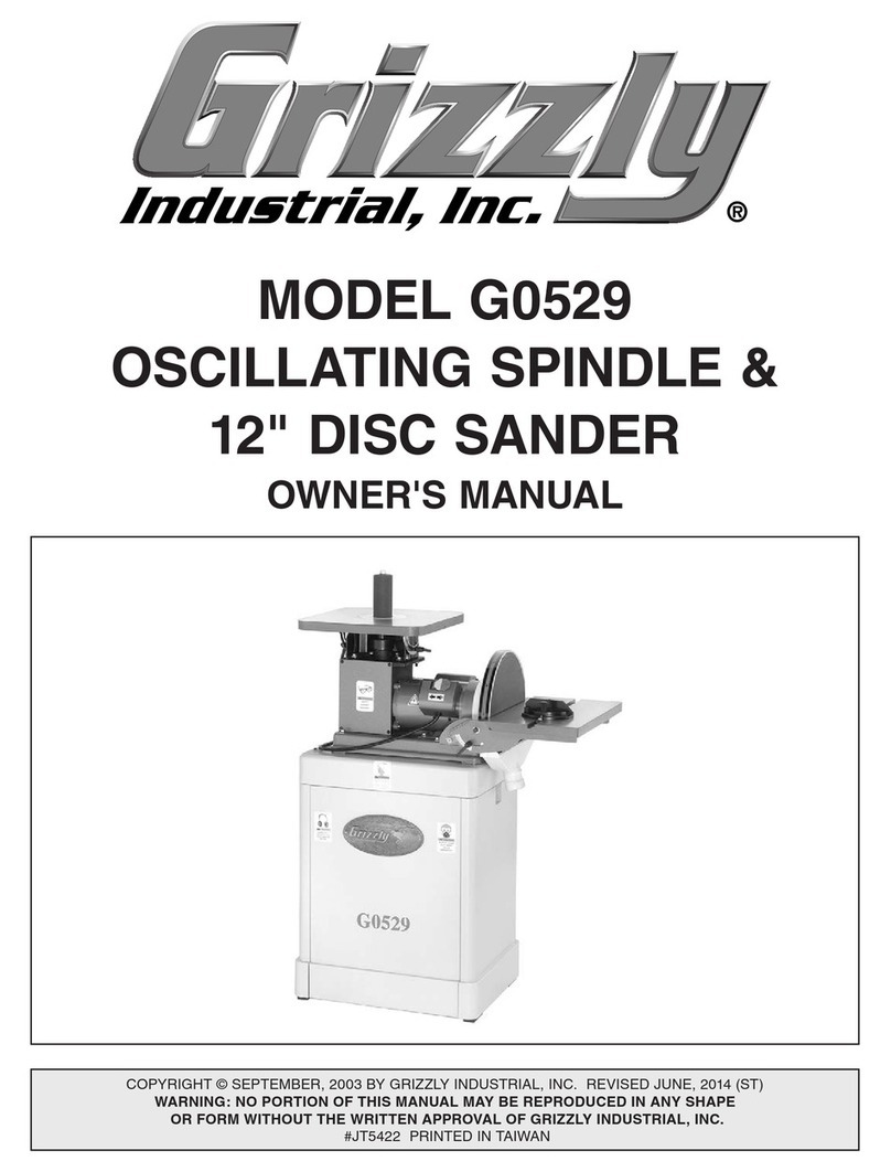 Grizzly G0529 User manual