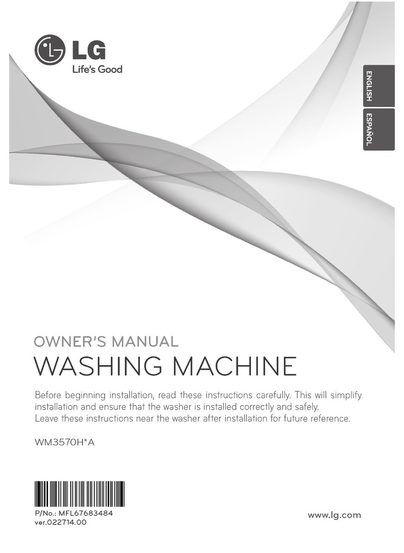 LG WM3570H owner's manual