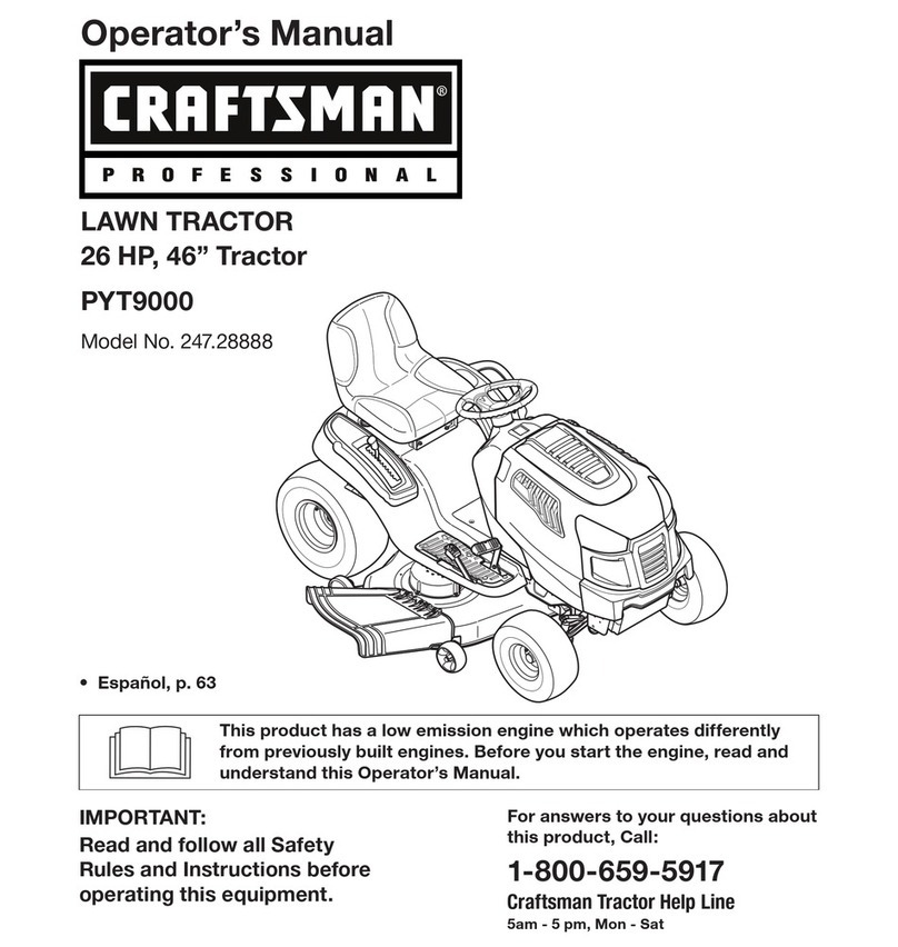 Craftsman Professional PYT9000 Operator's manual