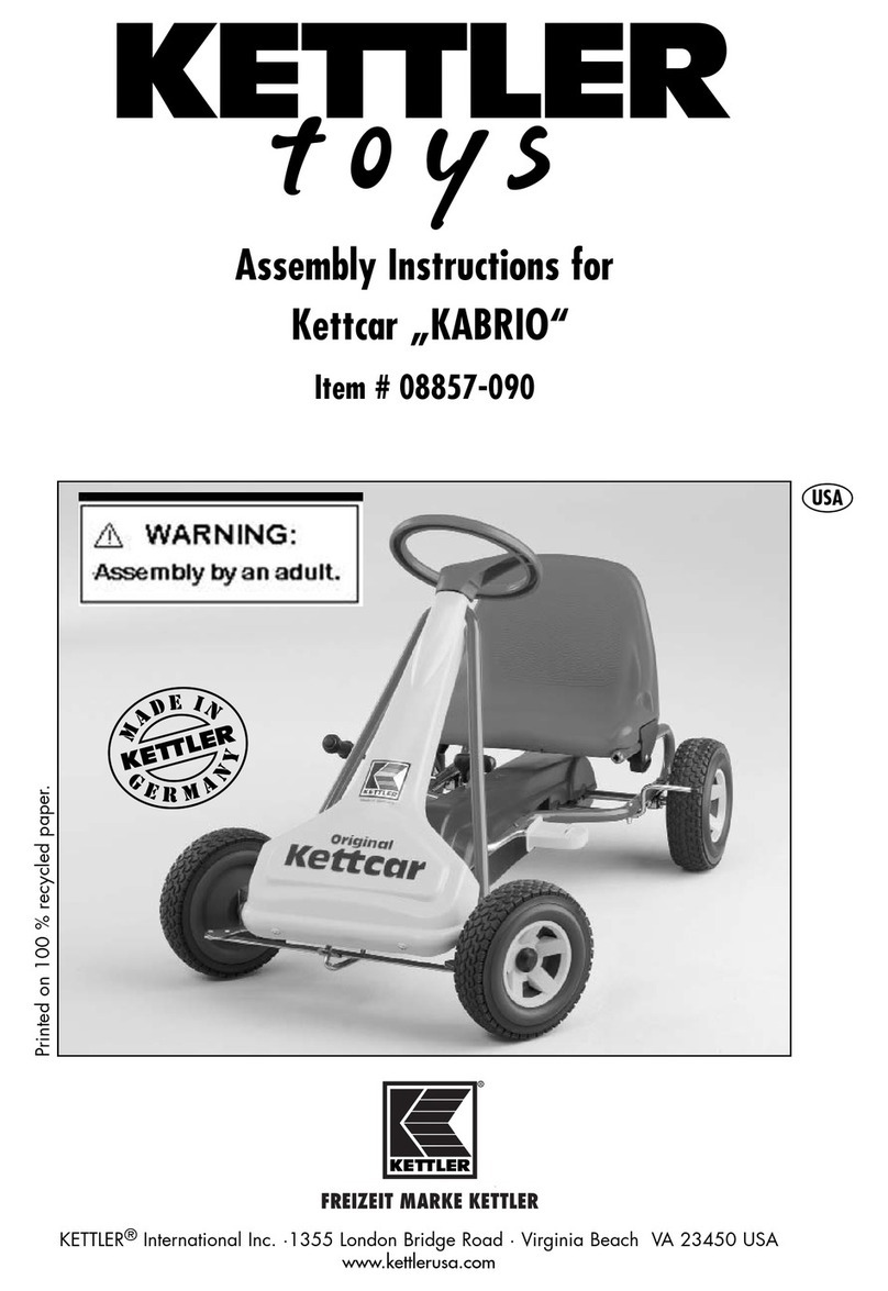 Kettler Kabrio Assembly instructions