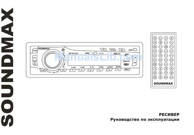 SoundMax SM-CMD2021 User manual
