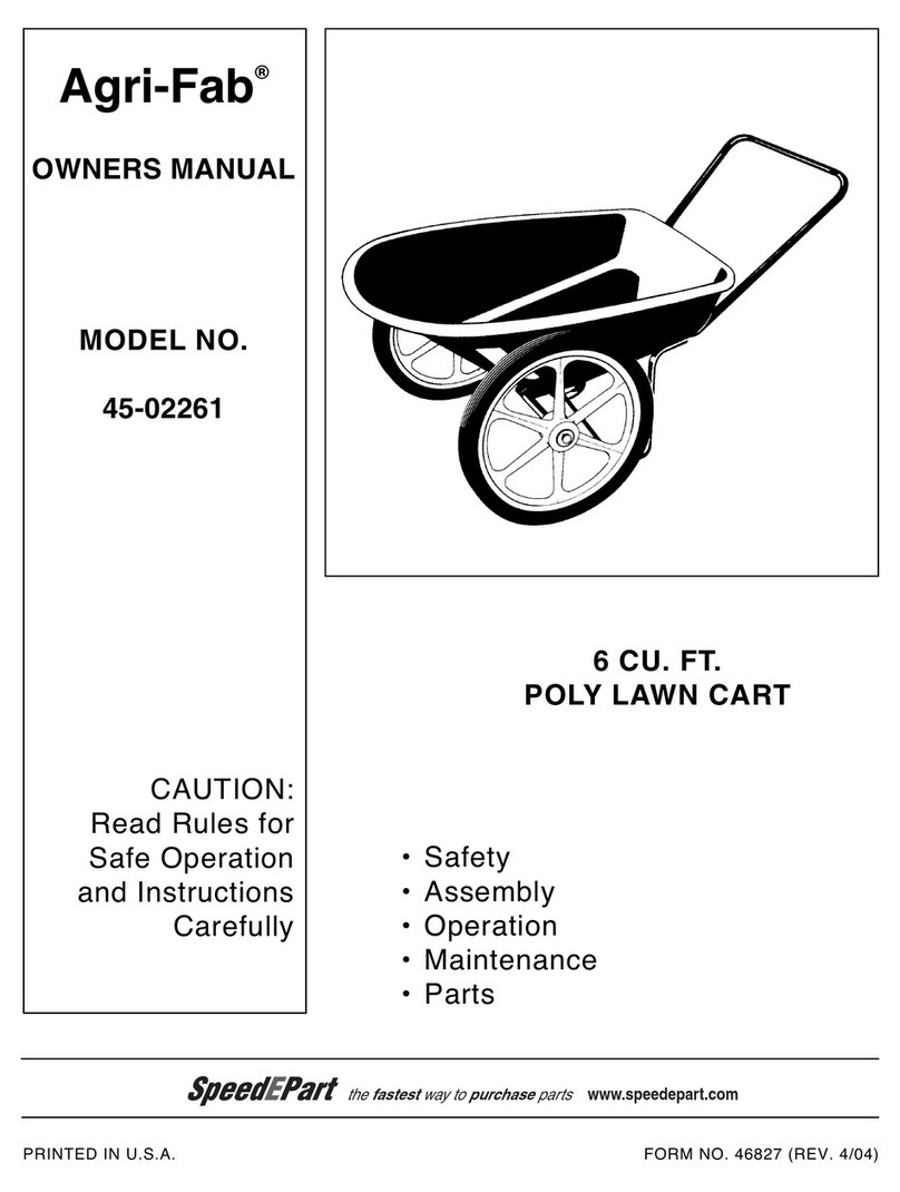 Agri-Fab 45-02261 owner's manual