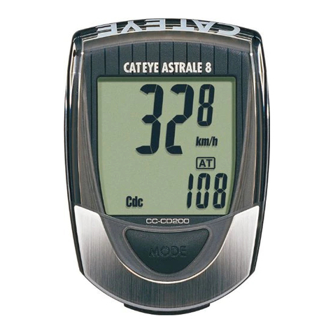 Cateye Astrale 8 User manual