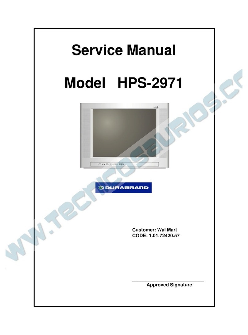 Durabrand HPS-2971 User manual