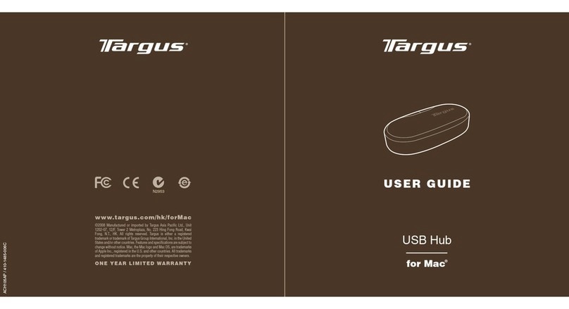 Targus USB HUB user guide