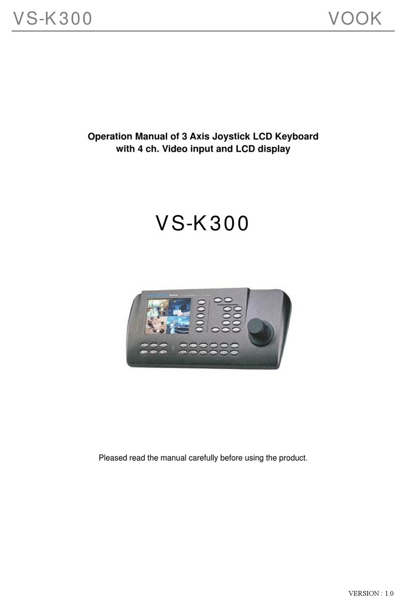 Vook VS-K300 Operation manual