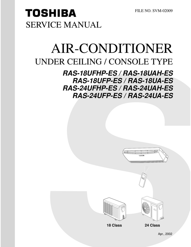 Toshiba RAS-18UFHP-ES User manual Toshiba RAS-18UFHP-ES User manual