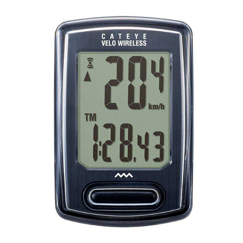 Cateye Velo Wireless + User manual