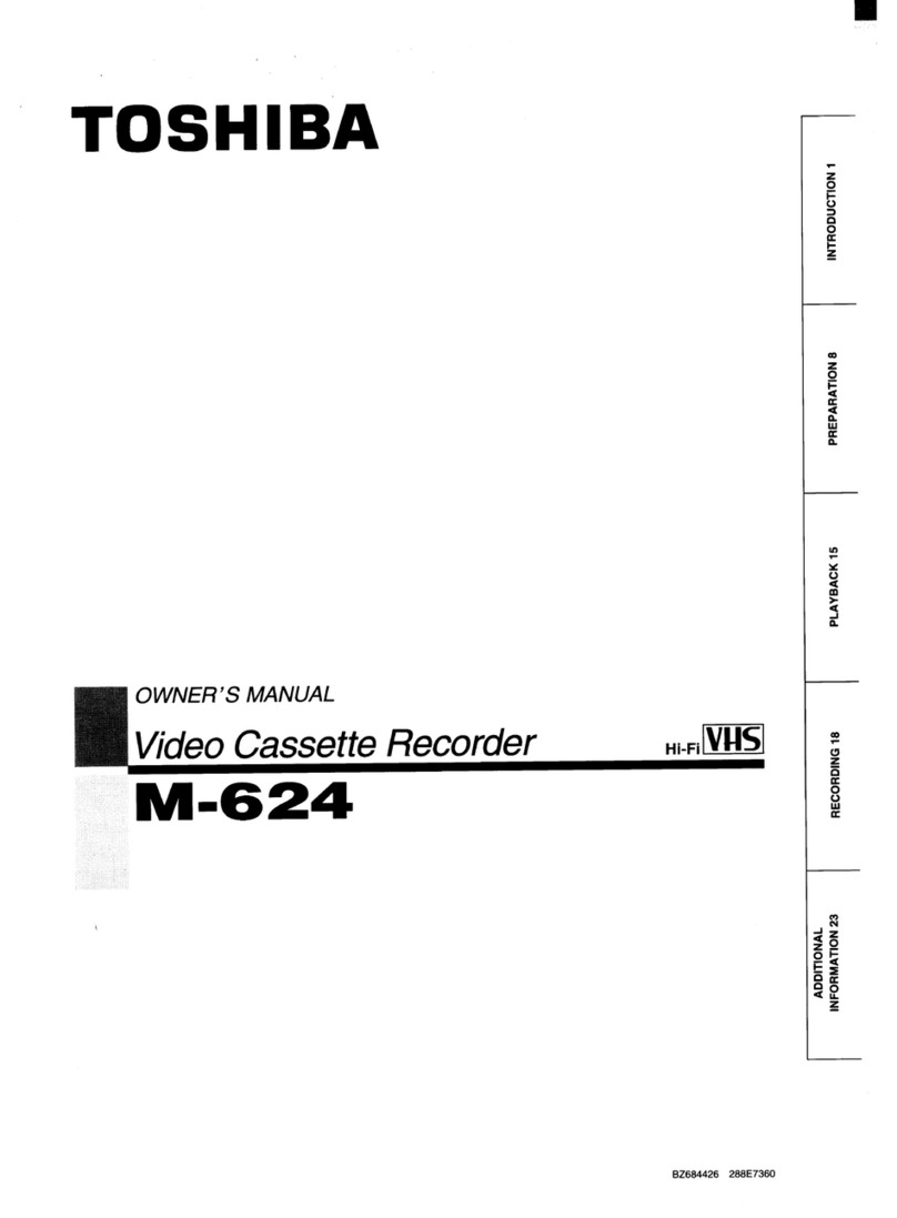 Toshiba M-624 User manual Toshiba M-624 User manual