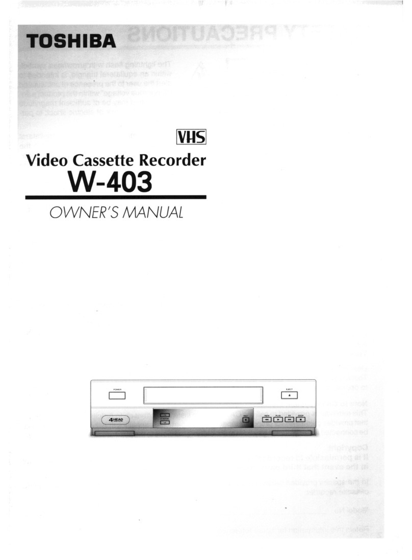 Toshiba W-403 User manual