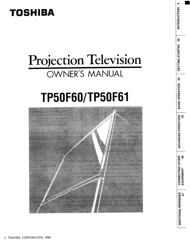 Toshiba TP50F60 User manual