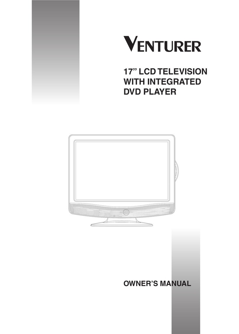 Venturer 17" LCD TELEVISION owner's manual