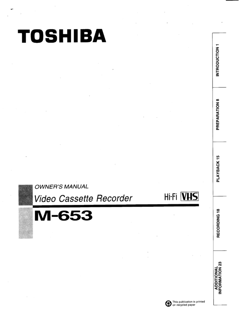 Toshiba M-653 User manual