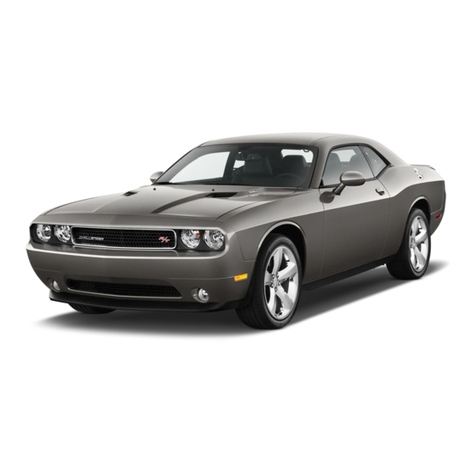 Dodge Challenger SRT8 2012 User manual