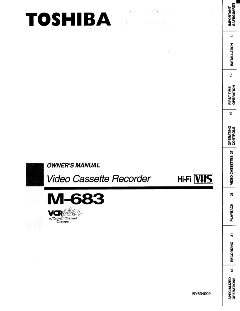 Toshiba M-683 User manual Toshiba M-683 User manual