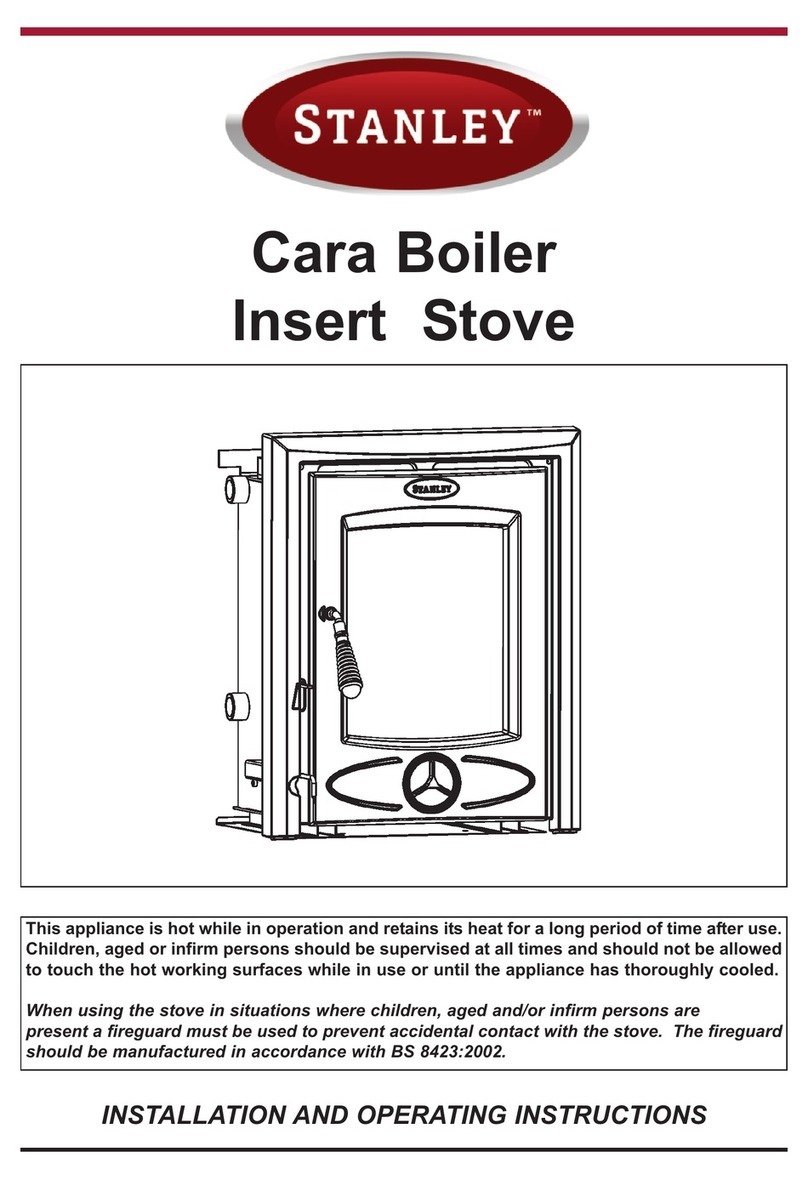 Stanley Cara Installation and operating instructions Stanley Cara Installation and operating instructions