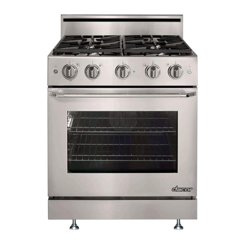 Dacor DR30GS User manual