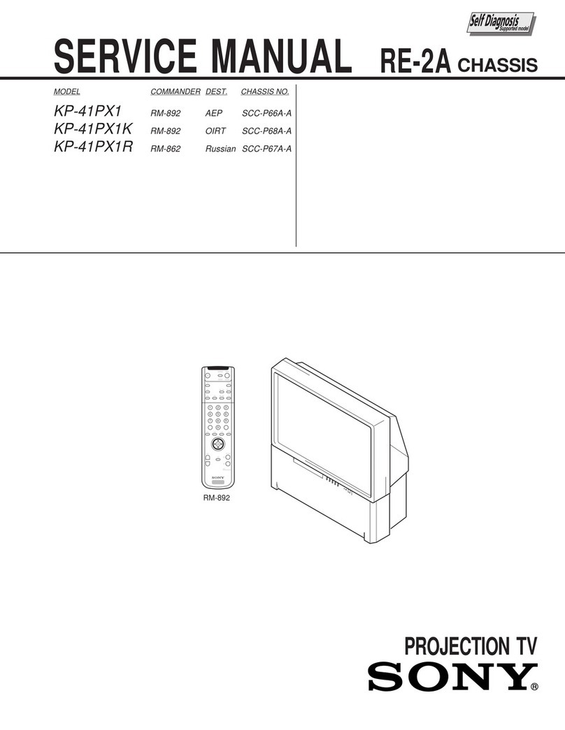 Sony KP-41PX1 User manual