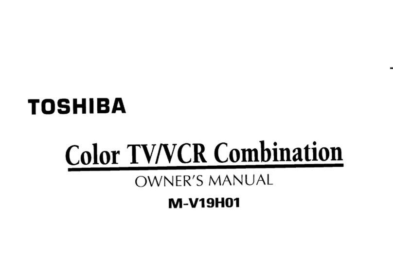 Toshiba M-V19H01 owner's manual