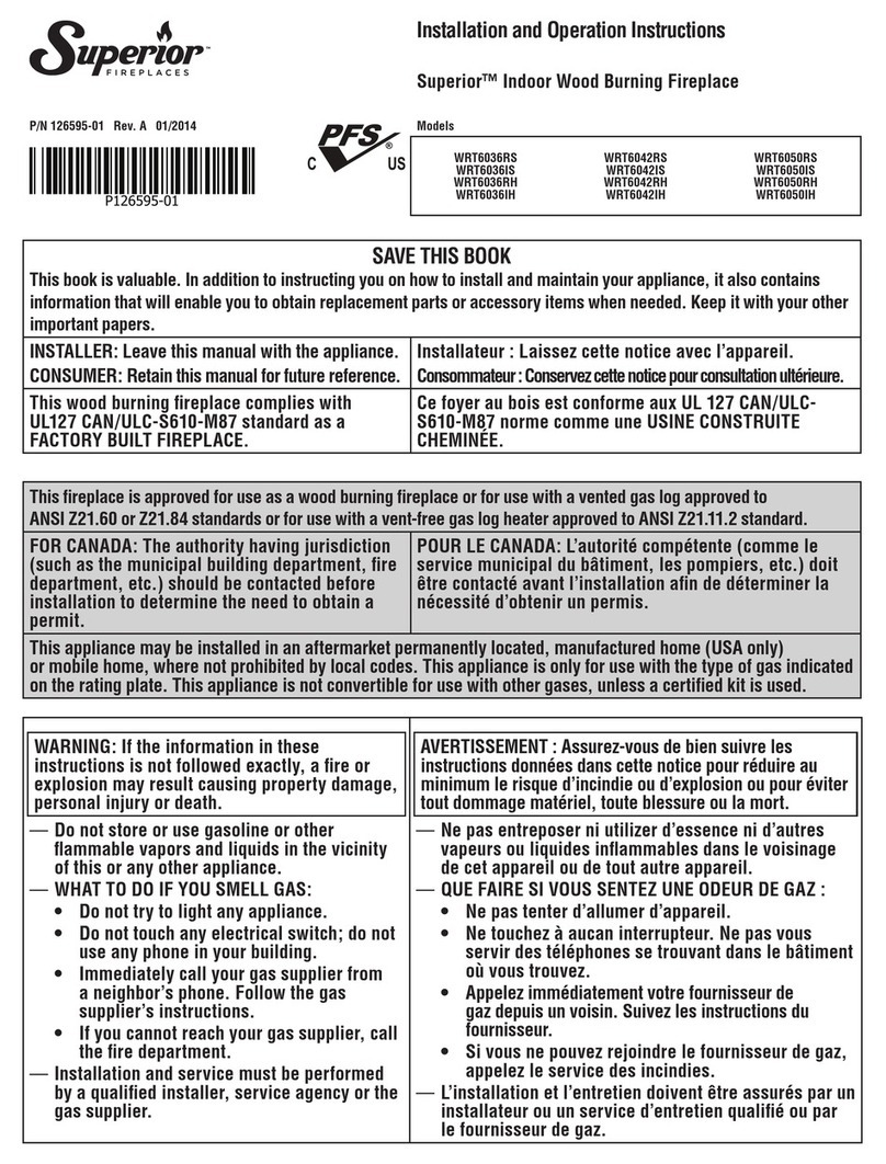 Superior WRT6036RS User manual