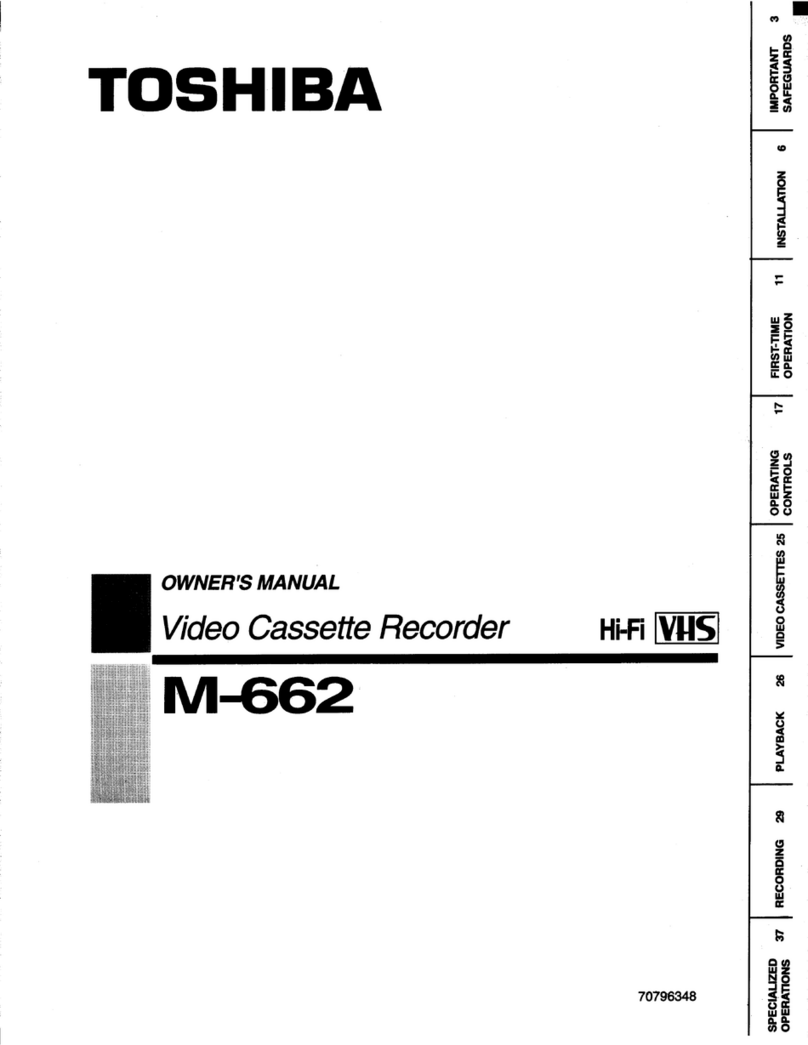 Toshiba M-662 User manual Toshiba M-662 User manual