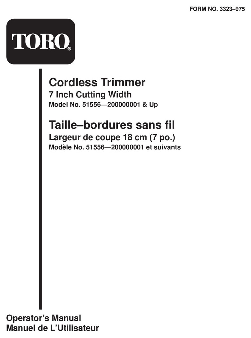 Toro 51556 User manual