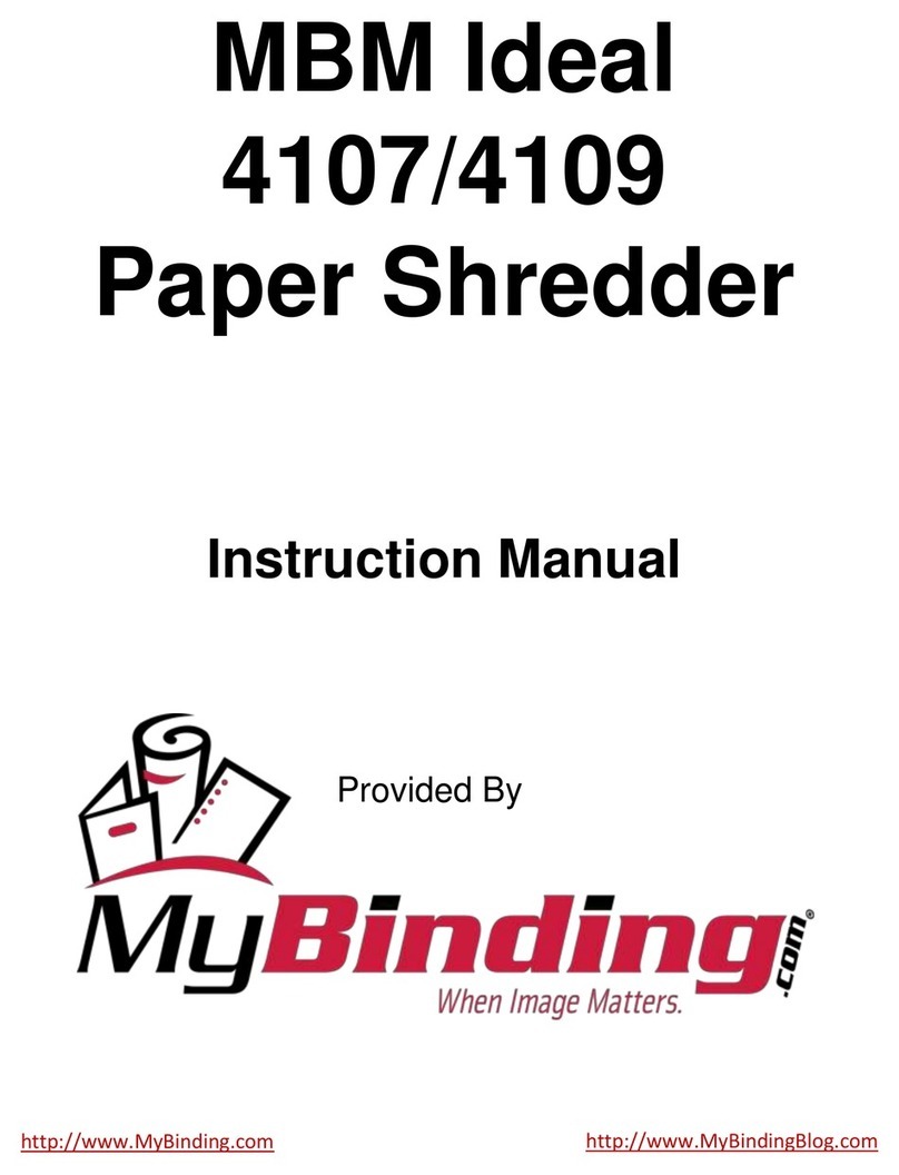MBM 4107 instruction manual