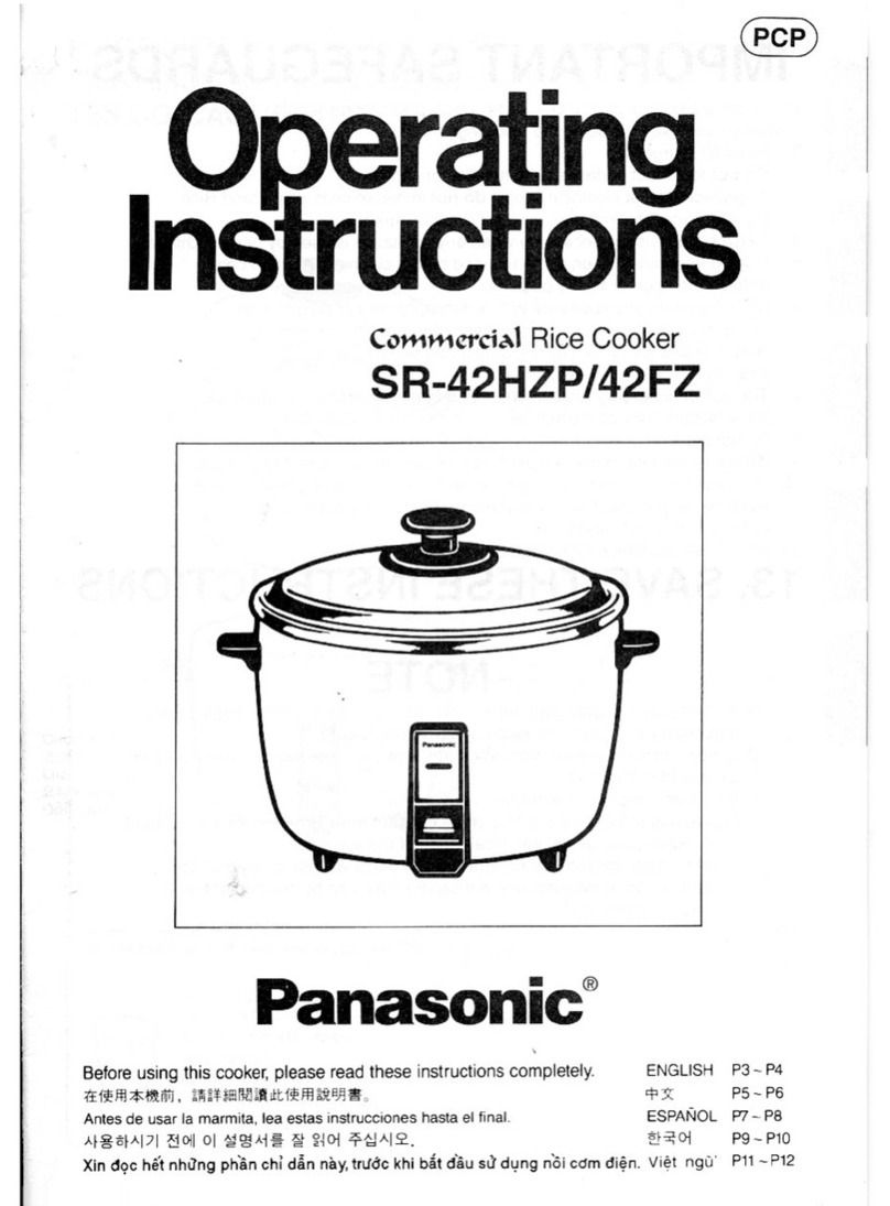 Panasonic SR-42HZP User manual