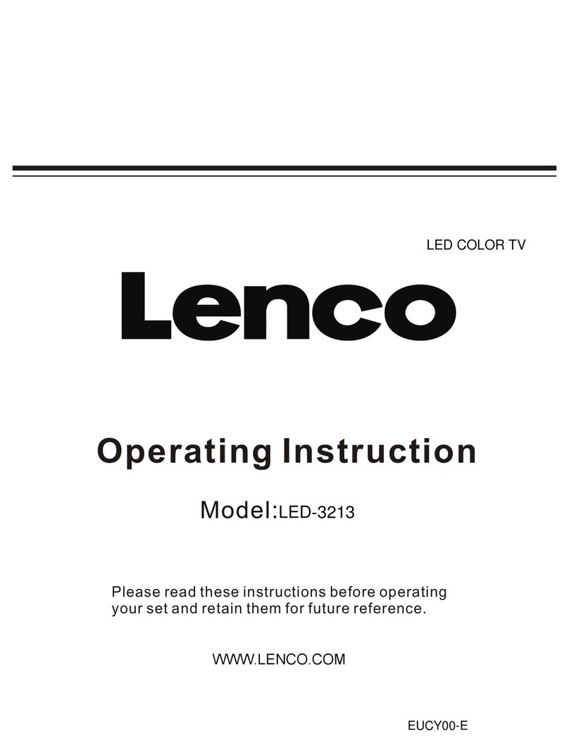 LENCO LED-3213 User manual