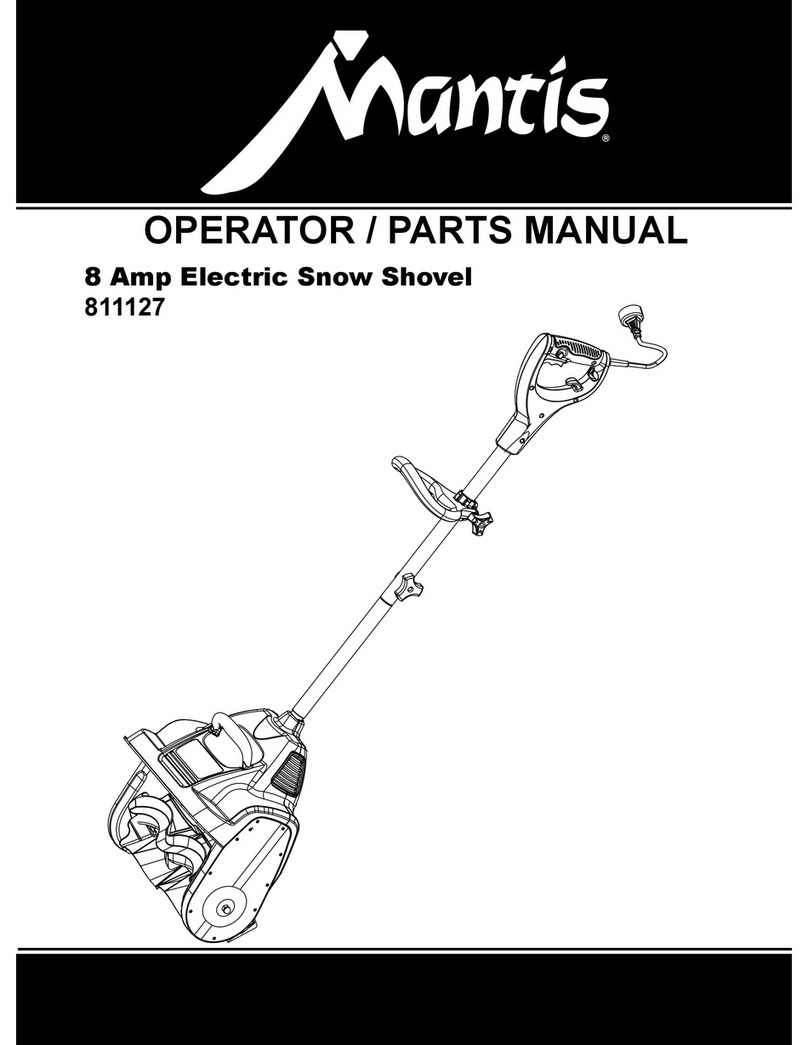 Mantis 811127 Programming manual
