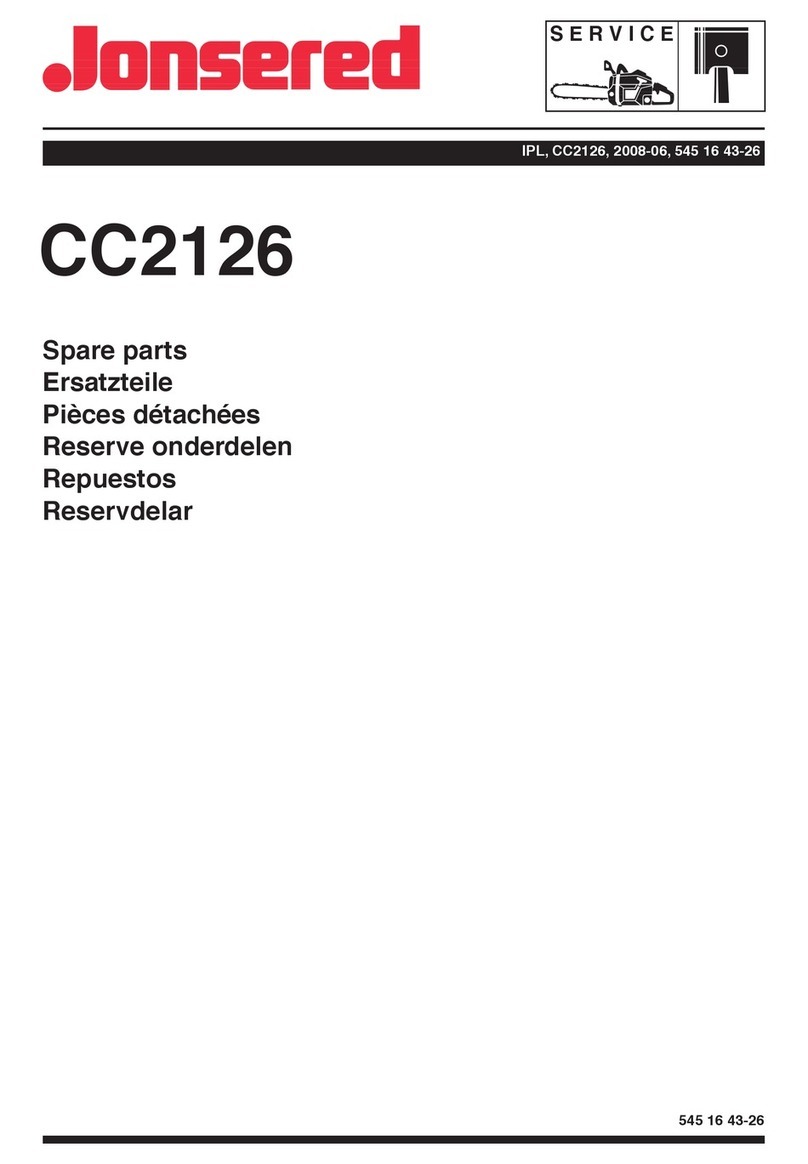 Jonsered CC2126 Guide