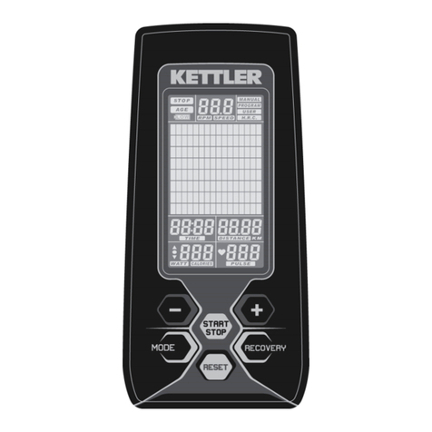 Kettler SG 7209-68 Training and operating instructions