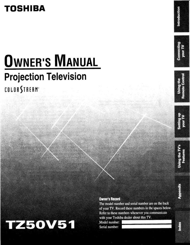 Toshiba TZ50V51 User manual Toshiba TZ50V51 User manual