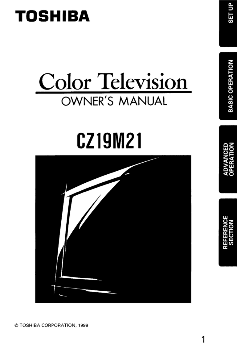 Toshiba CZ19M21 User manual