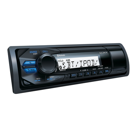 Sony DSX-M50BT operating instructions