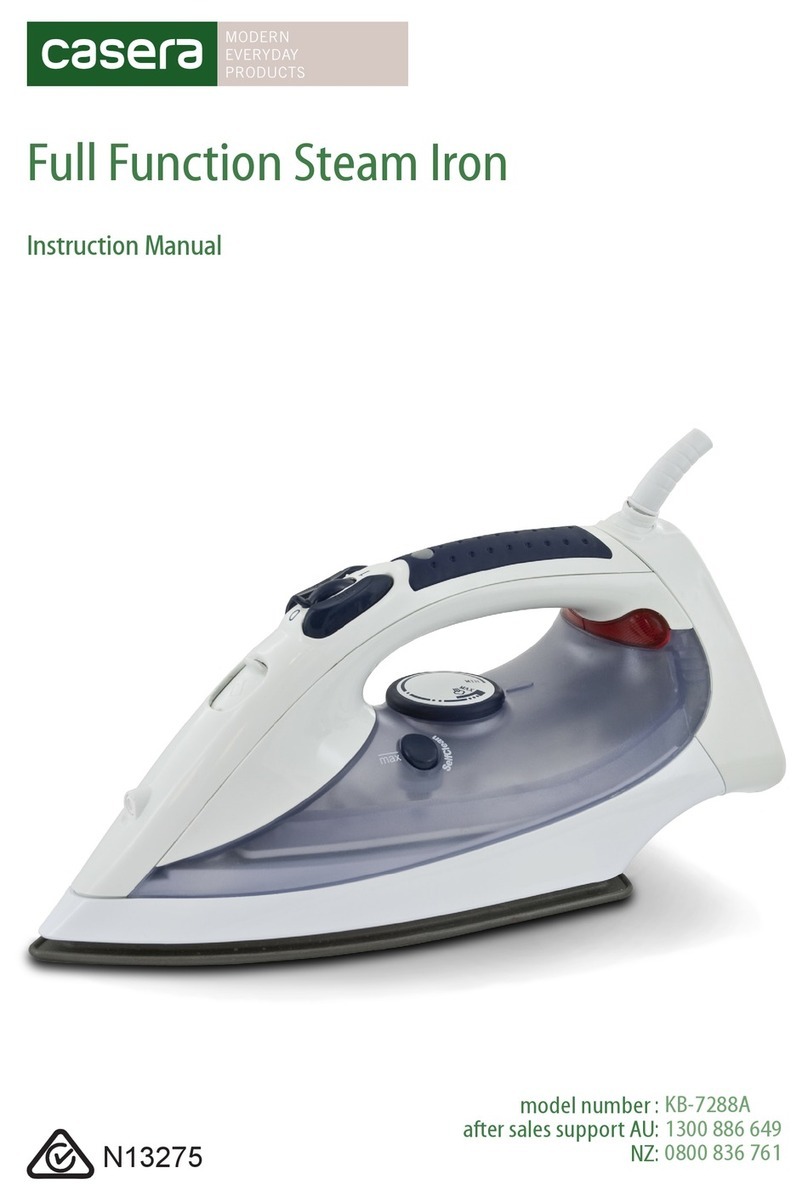 Casera KB-7288A instruction manual