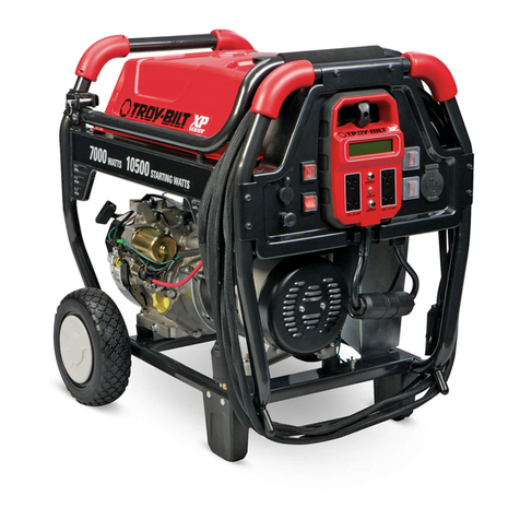 Troy-Bilt Portable Generator Operator's manual Troy-Bilt Portable Generator Operator's manual