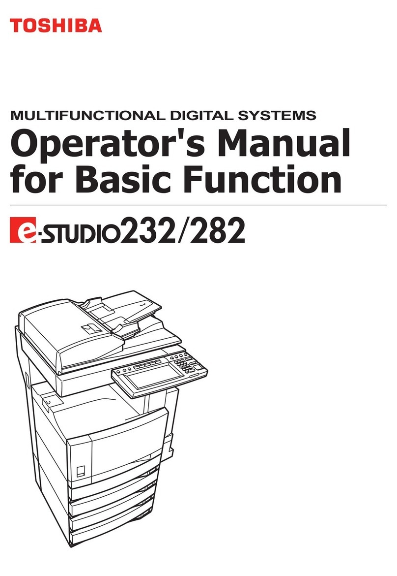Toshiba E-STUDIO 232 User manual
