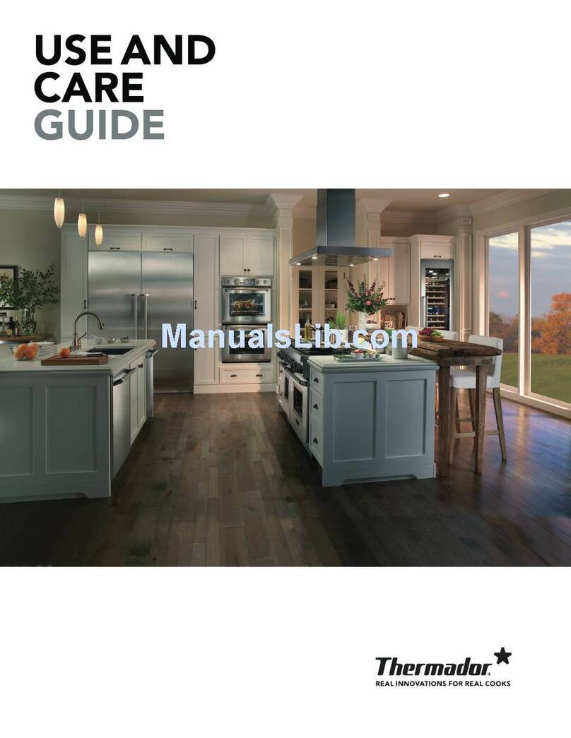 Thermador Professional POD301J User manual