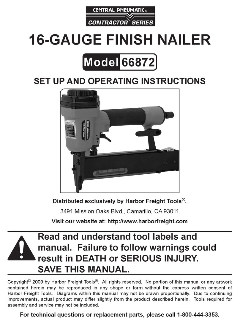 Central Pneumatic 66872 operating instructions