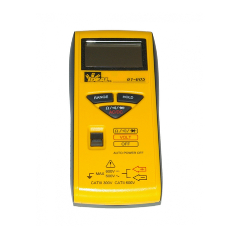IDEAL 61-605 User manual