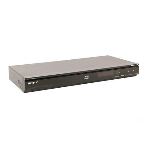 Sony BDPS360 - Blu-Ray Disc Player operating instructions