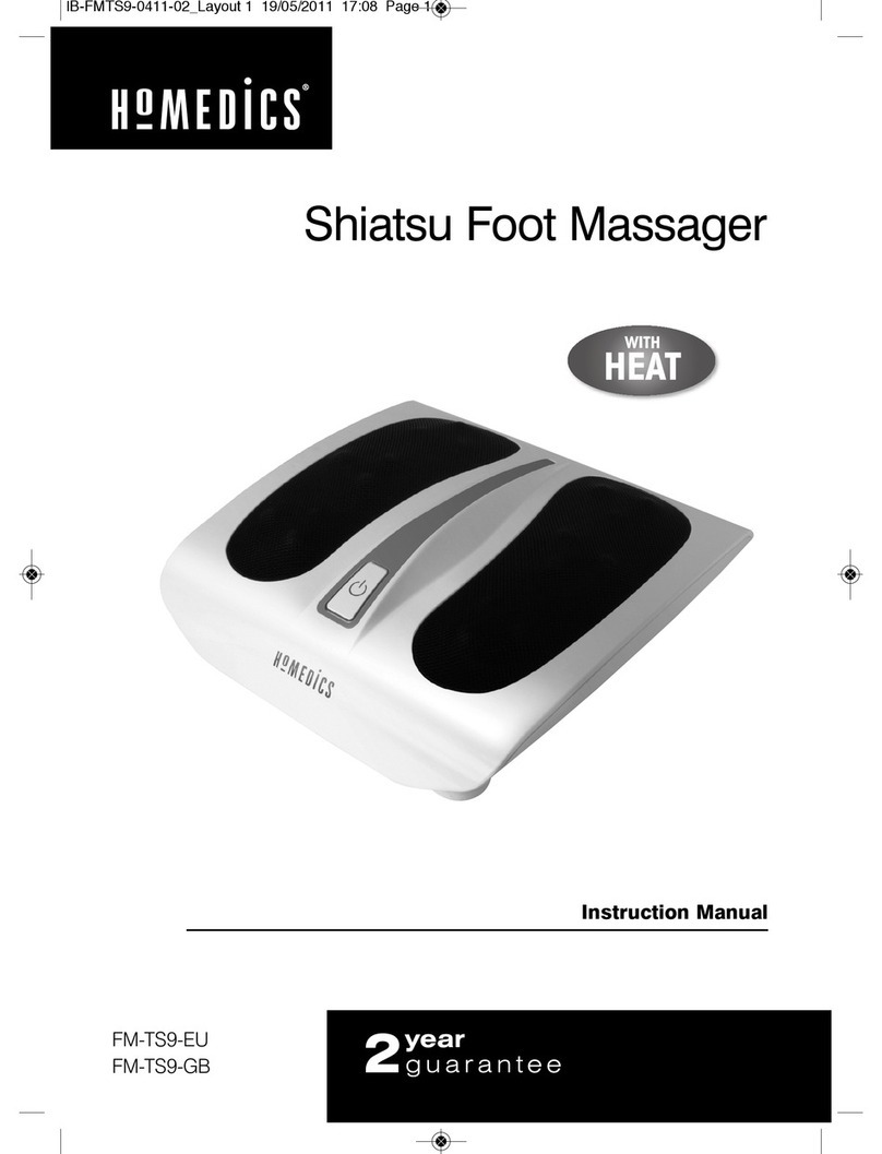 HoMedics FM-TS9-EU instruction manual