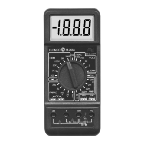 Elenco Electronics M-2665K User guide Elenco Electronics M-2665K User guide