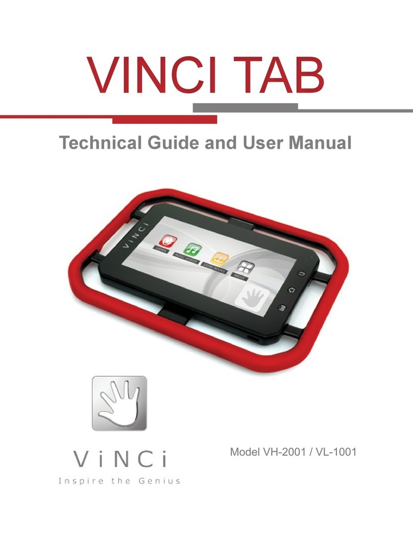 VINCI VH-2001 Quick start guide