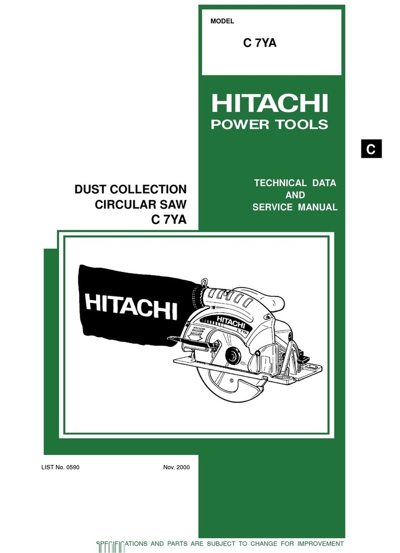 Hitachi C 7YA User manual