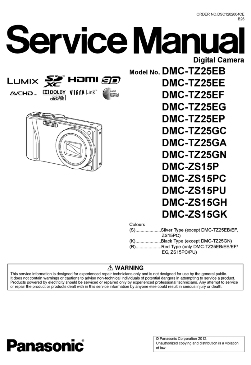 Panasonic Lumix DMC-TZ25EB User manual Panasonic Lumix DMC-TZ25EB User manual