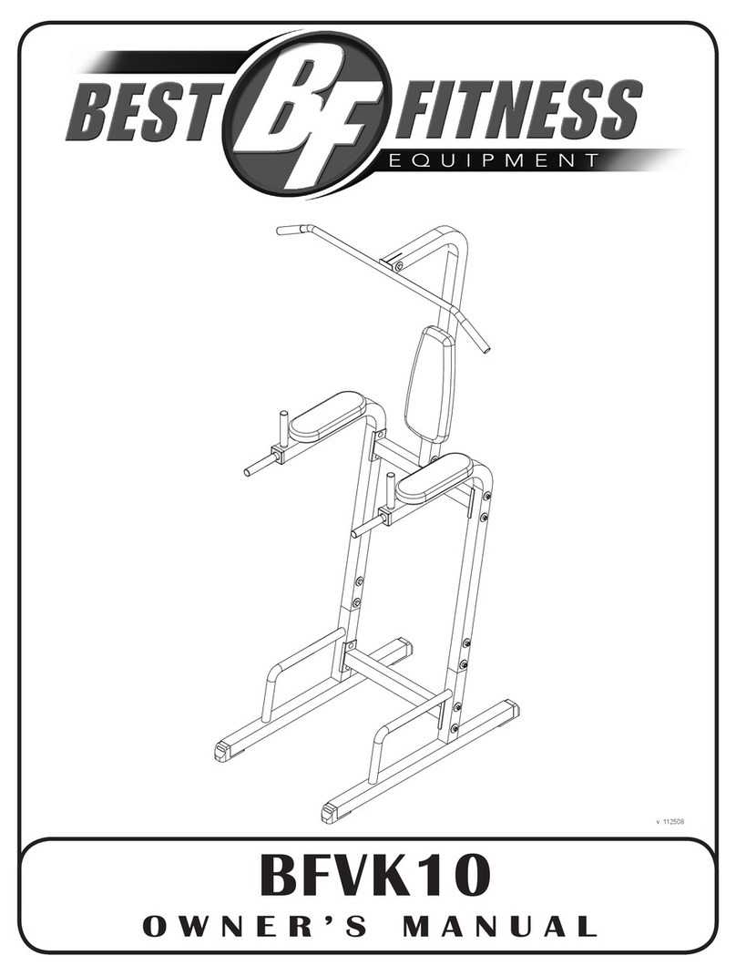 Best Fitness BFVK10 owner's manual