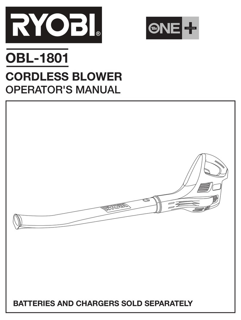 Ryobi OBL-1801 Operator's manual