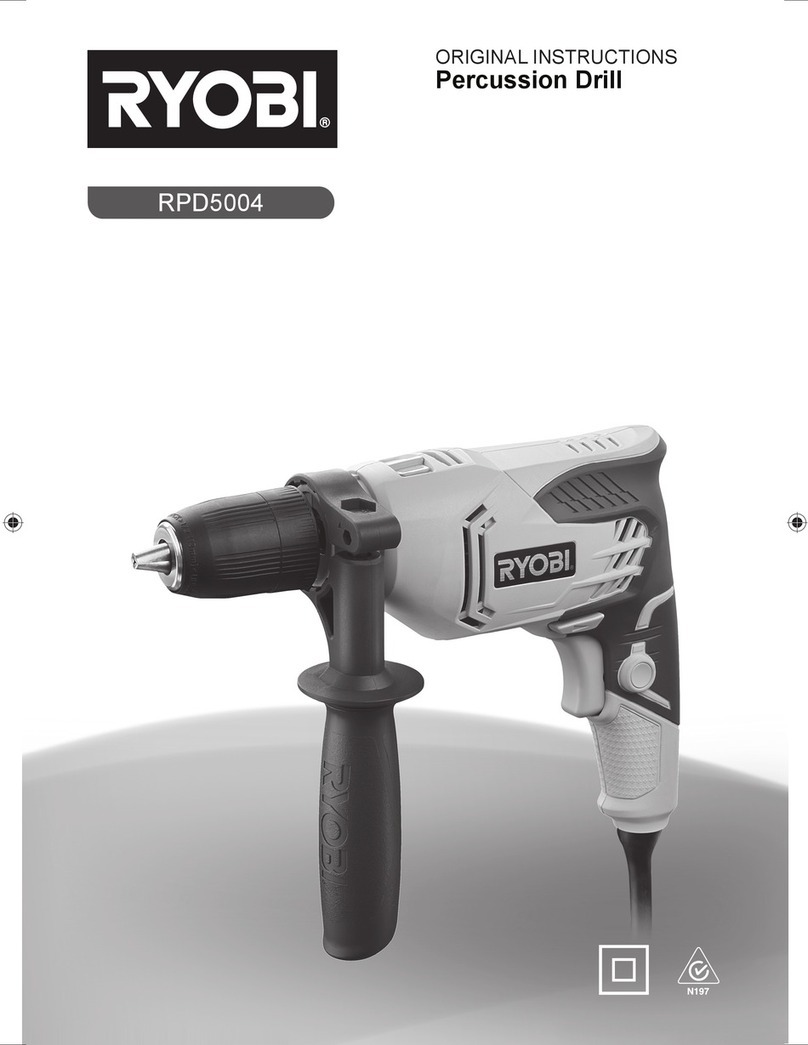 Ryobi RPD5004 Original instructions